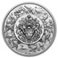 2024 Canada 5 Kilo Ag $500 Heraldic Landscape: Birds of Canada