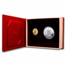 2024 China 2-Coin Gold/Silver Sakyamuni Pagoda of Fogong Temple