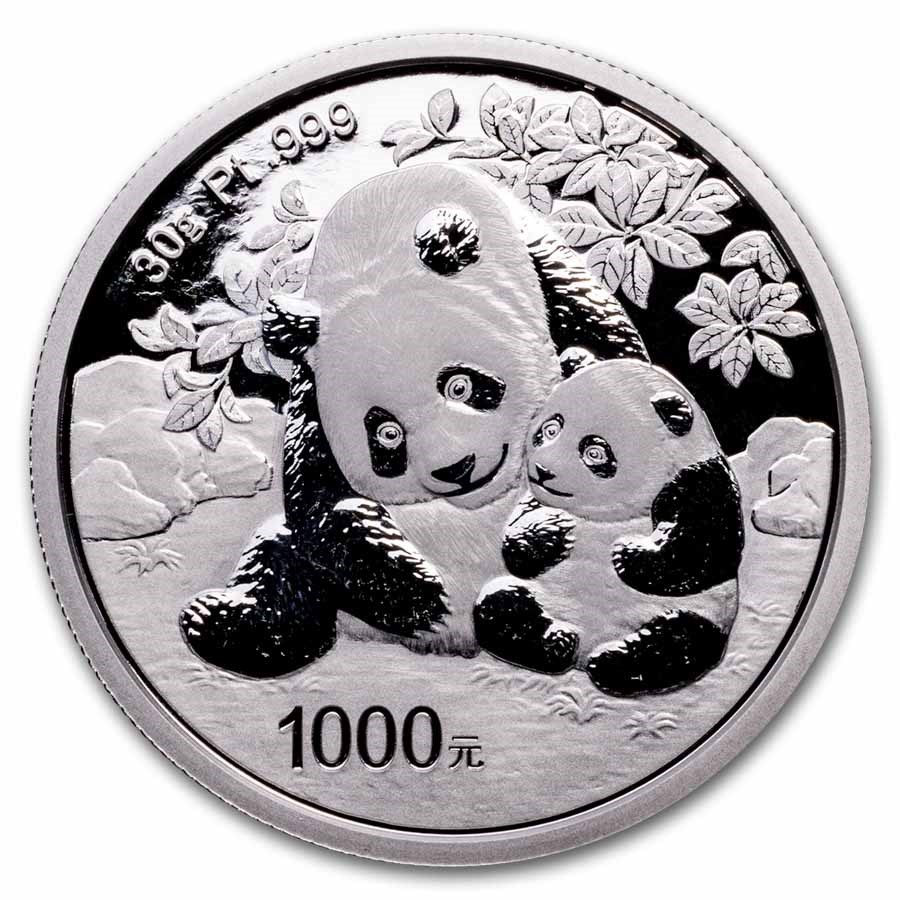 2024 China 30 gram Platinum Panda Proof