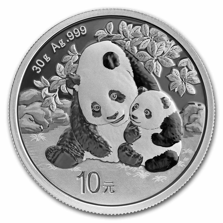 2024 China 30 gram Silver Panda BU (In Capsule)
