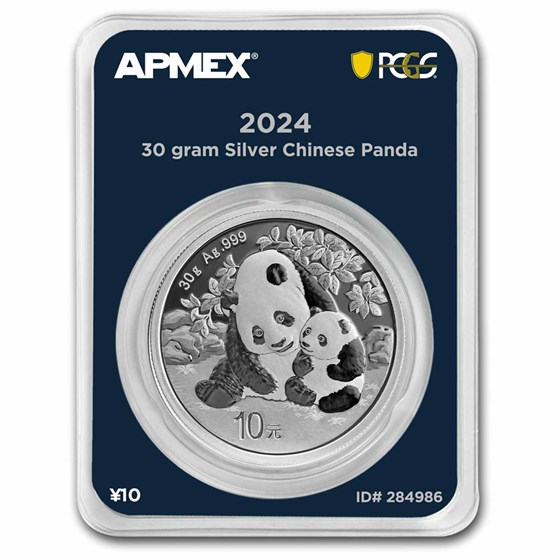 2024 China 30 gram Silver Panda (MD® Premier + PCGS FS Single)