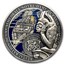 2024 Congo 1 kilo Silver Antique P. De Greef: Notre-Dame