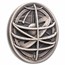 2024 Cook Isl. 2 oz Silver Historic Instruments; Armillary Sphere