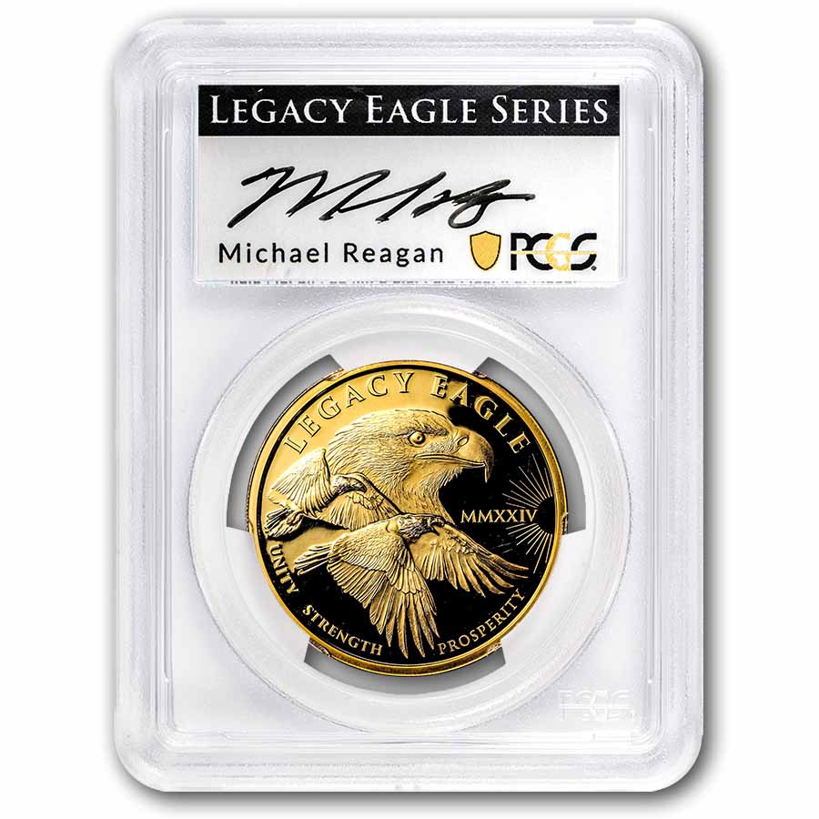 Buy 2024 CK 1 oz Gold Legacy Eagle PR-70 PCGS | APMEX