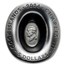 2024 Cook Islands 1 oz Silver Antique Cowboy Hat Shaped Coin