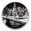 2024 Cook Islands 1 oz Silver Big City Lights: San Francisco