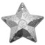 2024 Cook Islands 1 oz Silver Holiday Ornament: Starry Sky Star
