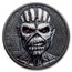 2024 Cook Islands 2 oz Silver Iron Maiden The Book of Souls