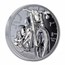 2024 Cook Islands 2 oz Silver Motorbike Black Proof
