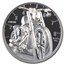 2024 Cook Islands 2 oz Silver Train: Motorbike Black PF-70 NGC ER