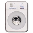 2024 Cook Islands 3 oz Silver Real Heroes: Astronaut PF-70 NGC FR