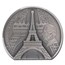 2024 Cook Islands 5 oz Silver Antique Eiffel Tower SP-70 PCGS FDI