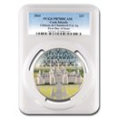 2024 Cook Islands 5 oz Silver Château de Chambord PR-70 PCGS FDI