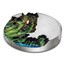 2024 Cook Islands 5 oz Silver Proof Topography: Hawaii