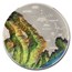 2024 Cook Islands 5 oz Silver Topography: Hawaii PR-70 PCGS (FDI)
