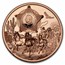 2024 Cook Islands 50 gram Copper Wild West