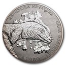 2024 Croatia 1 oz Silver Black Lizard BU (w/ Box & COA)