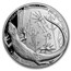 2024 Croatia 1 oz Silver Black Lizard BU (w/ Box & COA)