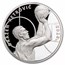 2024 Croatia 1 oz Silver Dražen Petrovic Proof (w/ Box & COA)