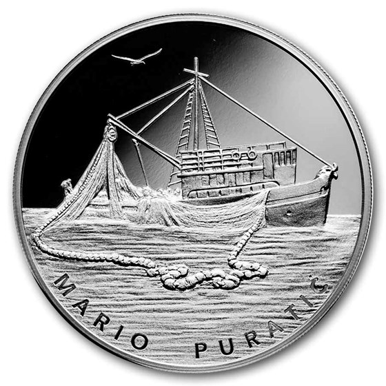 2024 Croatia 1 oz Silver Puretic’s Power Block BU (w/ Box & COA)
