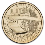 2024-D American Innovation $1 Steel Plow BU (Illinois)