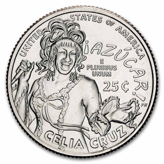 2024-D Celia Cruz American Women Quarter BU