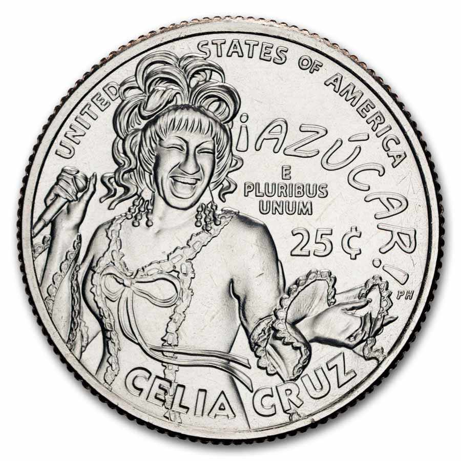 2024-D Celia Cruz American Women Quarter BU