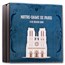 2024 Djibouti 3 oz Silver Notre-Dame de Paris (with Box & COA)
