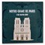 2024 Djibouti 3 oz Silver Notre-Dame de Paris (with Box & COA)