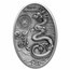 2024 Djibouti 5 oz Silver Dragon Egg 3D Shaped Coin
