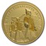 2024 Fiji 1/2 gram Gold Discovery of the Terracotta Army