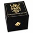 2024 Fiji 1 oz AG $1 Year Of The Dragon Dice Coin w/ Box & COA
