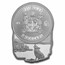 2024 Fiji 1 oz Silver Polar Lights Shaped Coin w/ Box & COA