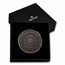 2024 Fiji 5 oz Antique Finish Silver Notre Dame Mandala Art