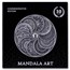 2024 Fiji 5 oz Antique Finish Silver Special Edition Mandala Art