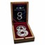 2024 Fiji Silver Year of the Dragon Lucky Eight Shaped Coin