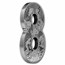 2024 Fiji Silver Year of the Dragon Lucky Eight Shaped Coin
