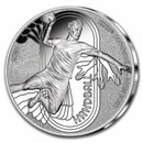 2024 France €10 Silver Paris 2024 Olympics: Handball