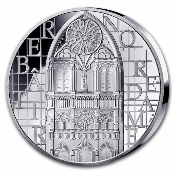 2024 France 5 oz Silver Proof Excellence Series (Notre-Dame) 2024 France 5 oz Silver Proof Excellence Series (Notre-Dame)