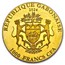 2024 Gabon 1/10 oz Gold Celestial Gold Pallavin (with Box & COA)