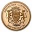 2024 Gabun Gold 7-Coin World Bullion Proof Set (with Box & COA)