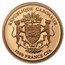 2024 Gabun Gold 7-Coin World Bullion Proof Set (with Box & COA)
