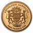 2024 Gabun Gold 7-Coin World Bullion Proof Set (with Box & COA)