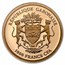2024 Gabun Gold 7-Coin World Bullion Proof Set (with Box & COA)