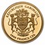 2024 Gabun Gold 7-Coin World Bullion Proof Set (with Box & COA)
