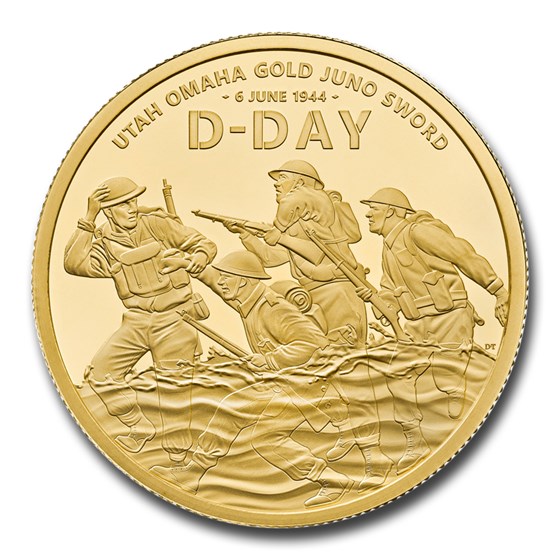 2024 GB 1 oz Gold £100 Proof 80th Anniversary D-Day 2024 GB 1 oz Gold £100 Proof 80th Anniversary D-Day
