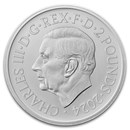 2024 GB 1 oz Silver £2 Matte Proof 80th Anniv. D-Day (Box/COA)