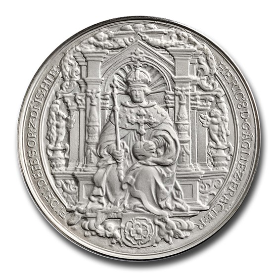 2024 GB Great Seals of the Realm - King Henry 1 oz Silver Coin 2024 GB Great Seals of the Realm - King Henry 1 oz Silver Coin