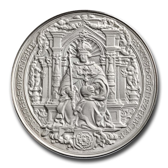 2024 GB Great Seals of the Realm - King Henry 2 oz Silver Coin 2024 GB Great Seals of the Realm - King Henry 2 oz Silver Coin