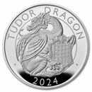 2024 GB Royal Tudor Beasts Tudor Dragon 1 oz Silver Proof Coin